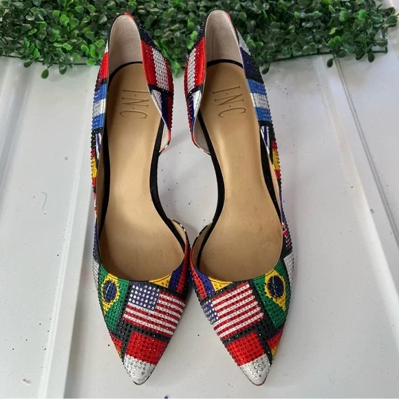INC International Concepts Women's Kenjay d'Orsay Pumps, Size: 9 - Picture 6 of 9